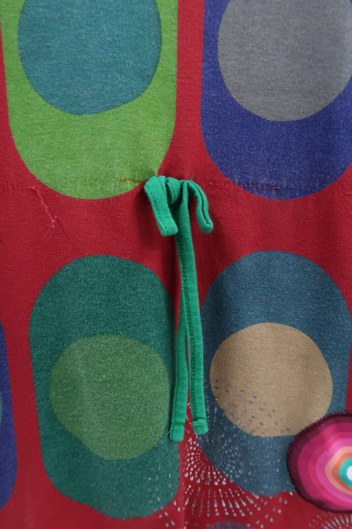 T-shirt rouge à motifs Y2K - Desigual - XS