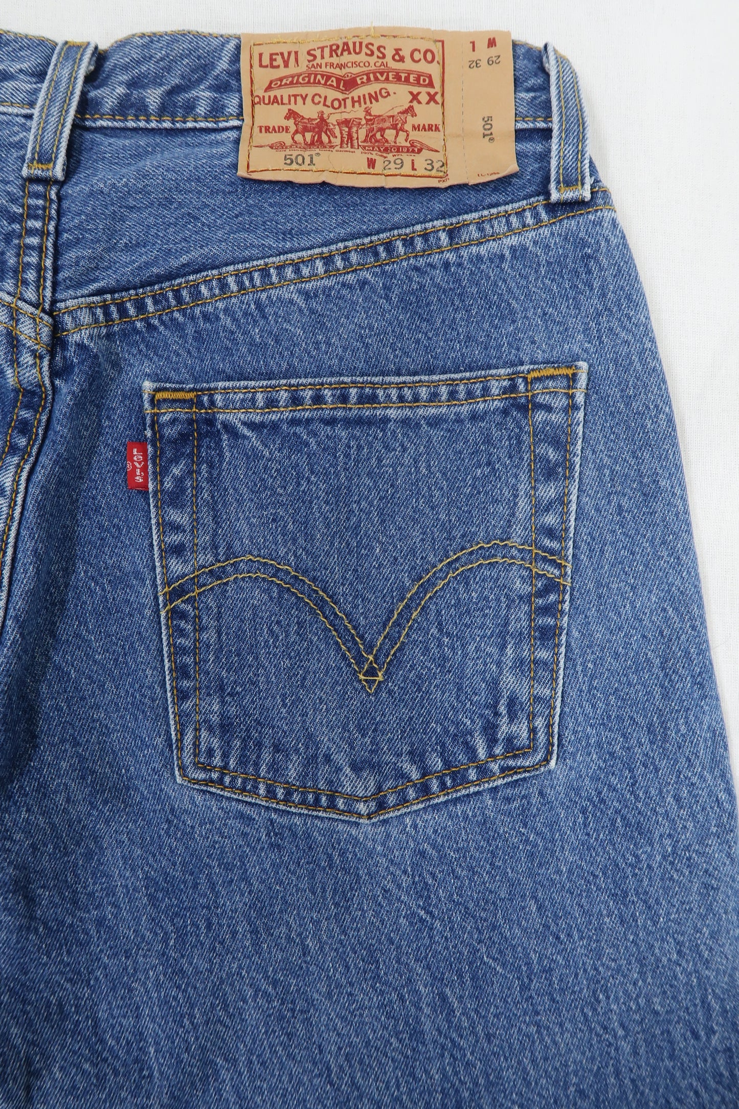 Jean bleu clair coupe 501 - Levi's - W29 L32
