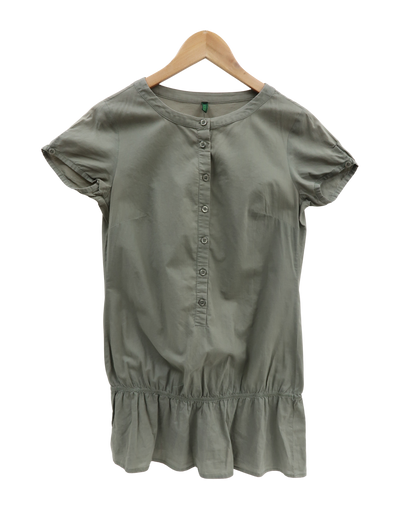 Chemise khaki - Benetton - M