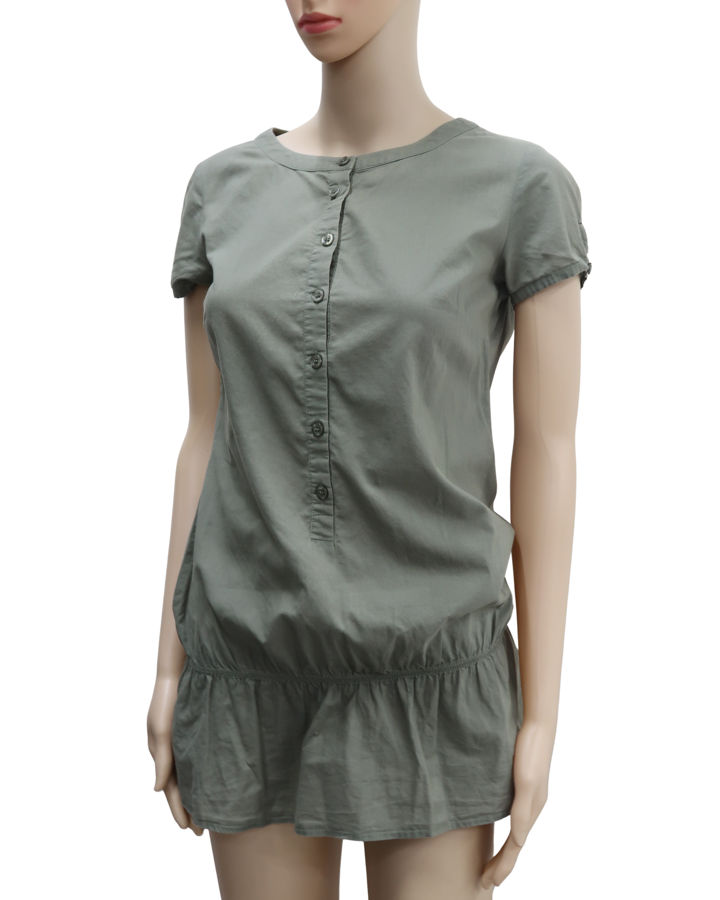 Chemise khaki - Benetton - M
