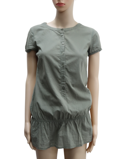 Chemise khaki - Benetton - M