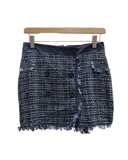 Jupe courte à boutons - Morgan - L