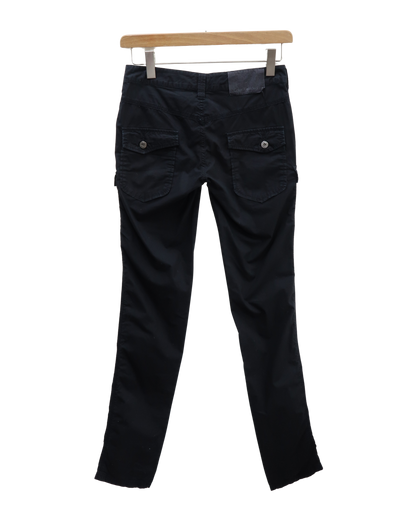Pantalon Y2K noir à poche - Calvin Klein - M