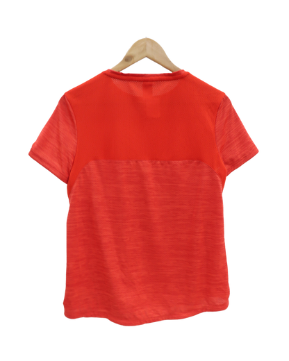 Maillot orange à manches courtes - Decathlon - S