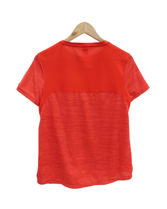 Maillot orange à manches courtes - Decathlon - S