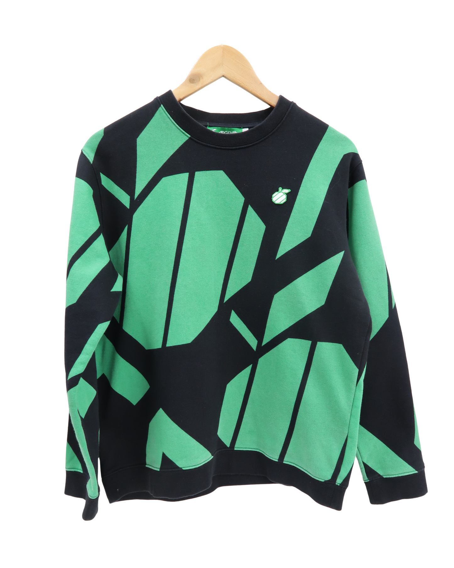 Pull noir et vert - Argenta - XS