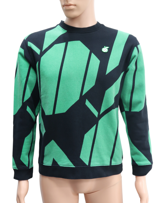 Pull noir et vert - Argenta - XS