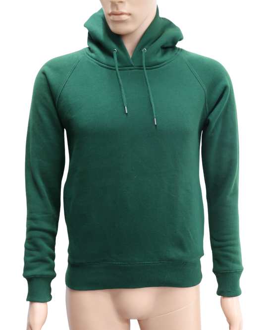 Sweat à capuche vert - XS