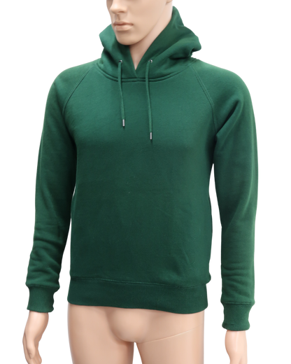 Sweat à capuche vert - XS