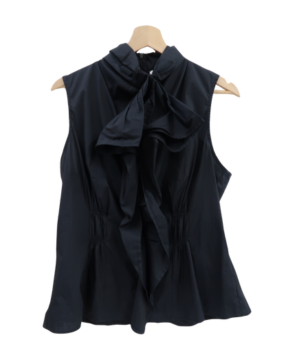 Haut sans manches noir fantaisie - Gigue - M