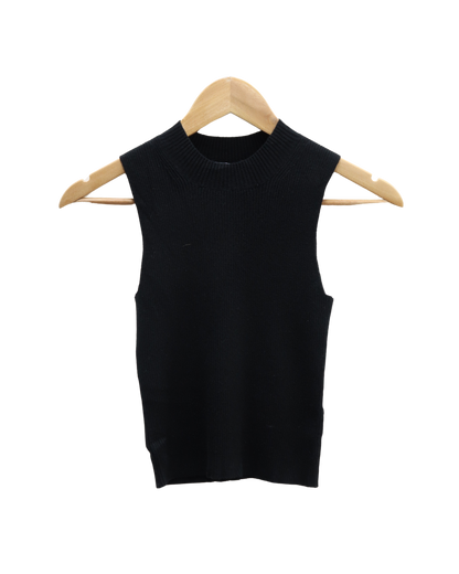 Haut noir sans manches - Brandy Melville - Taille unique