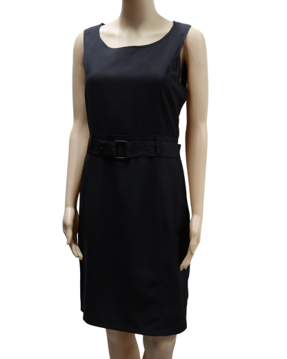 Robe style costume rayé grise - Kwoman - S