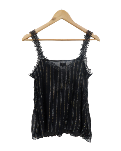 Débardeur noir à sequins - Vila clothes - M
