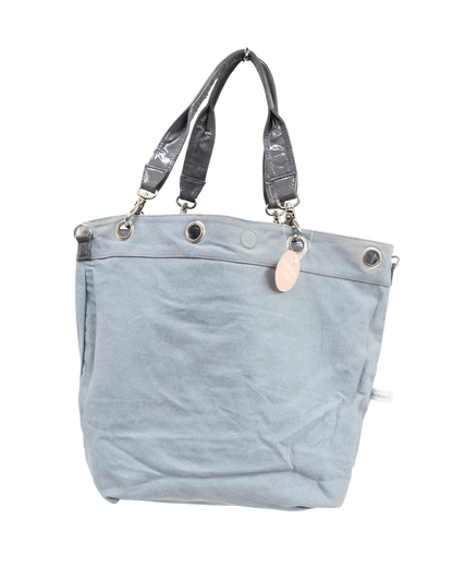 Grand cabas gris réversible