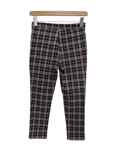 Pantalon bleu marine & beige - L