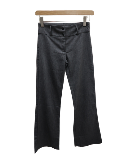 Pantalon gris foncé coupe droite - Cache Cache - S