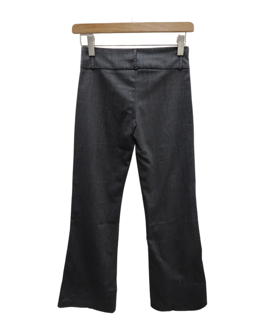 Pantalon gris foncé coupe droite - Cache Cache - S