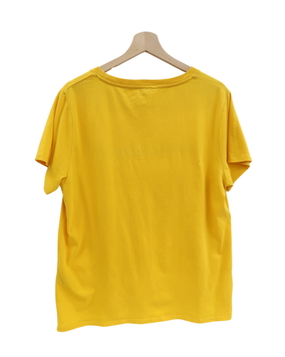 T-shirt jaune canari "j'ai la banane" - Undiz - XL