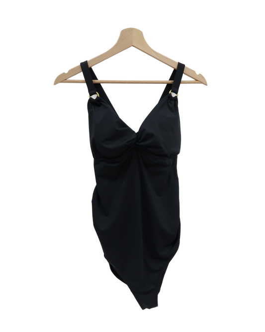 Maillot de bain une pièce noir - Séraphine - S
