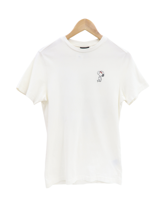 T-shirt blanc snoopy - H&M - XS