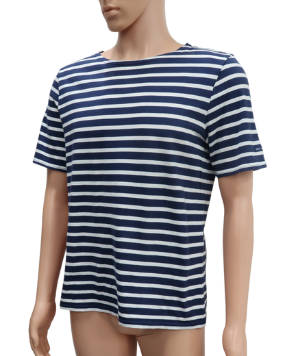 T-shirt à rayures bleu & blanc - Saint james - L