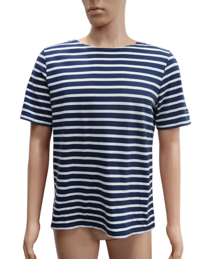 T-shirt à rayures bleu & blanc - Saint james - L