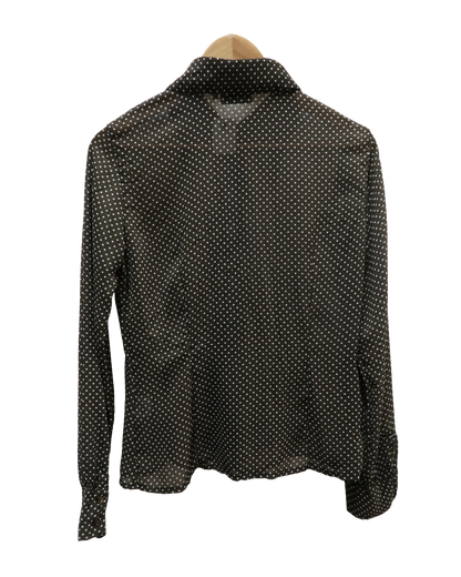Chemisier khaki à pois blanc - Spirituel - M