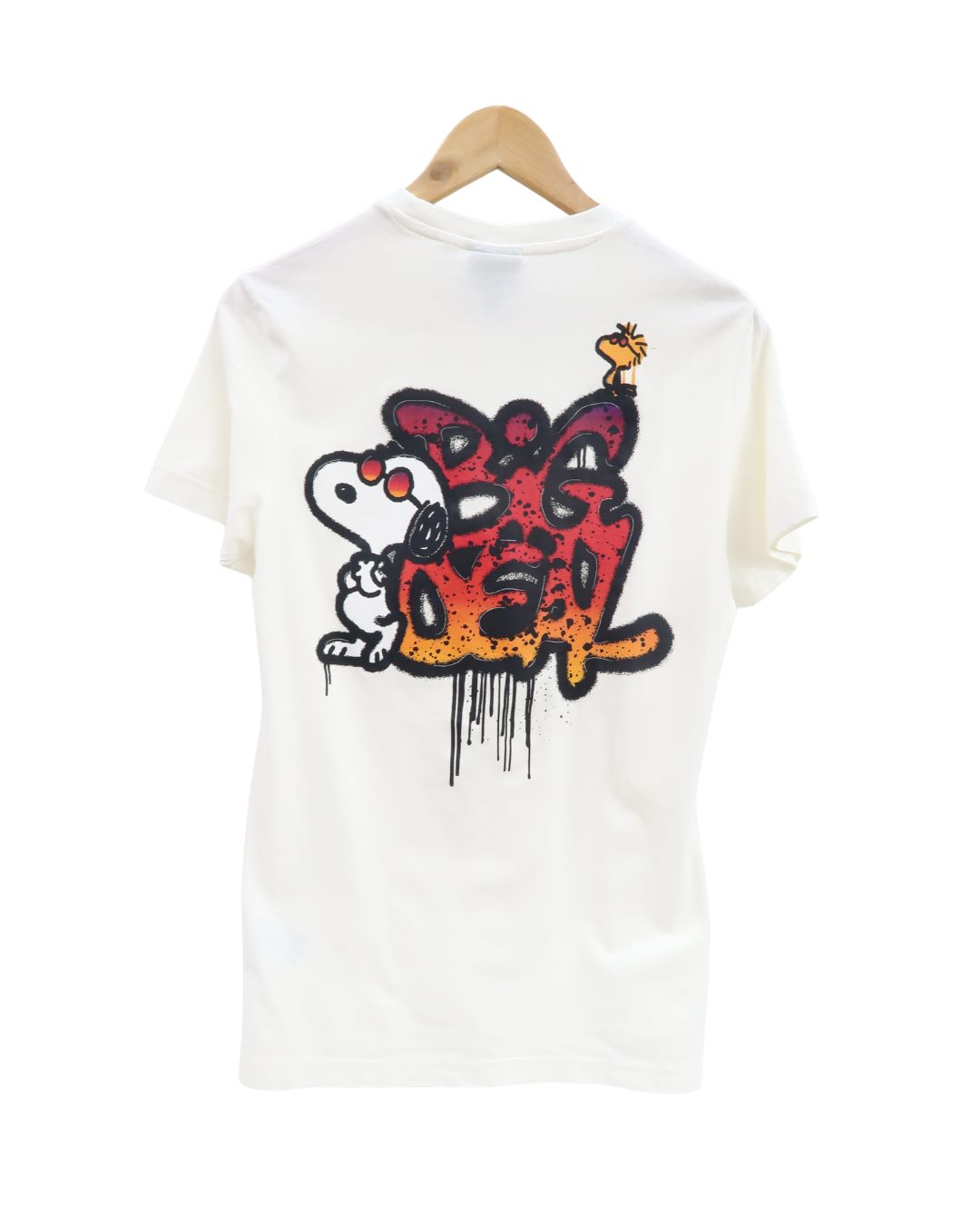 T-shirt blanc snoopy - H&M - XS