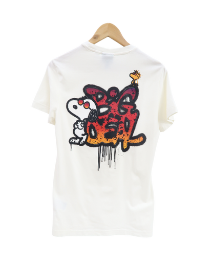 T-shirt blanc snoopy - H&M - XS
