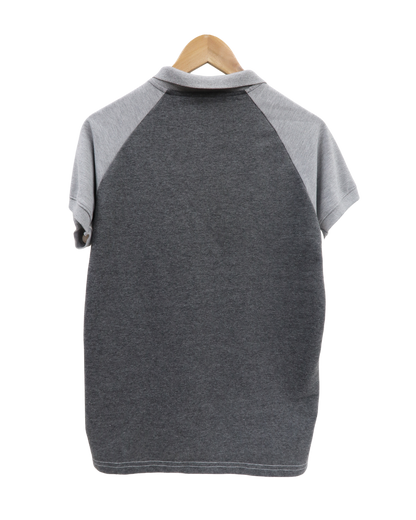 Polo à manches courtes gris & blanc - Nike - L