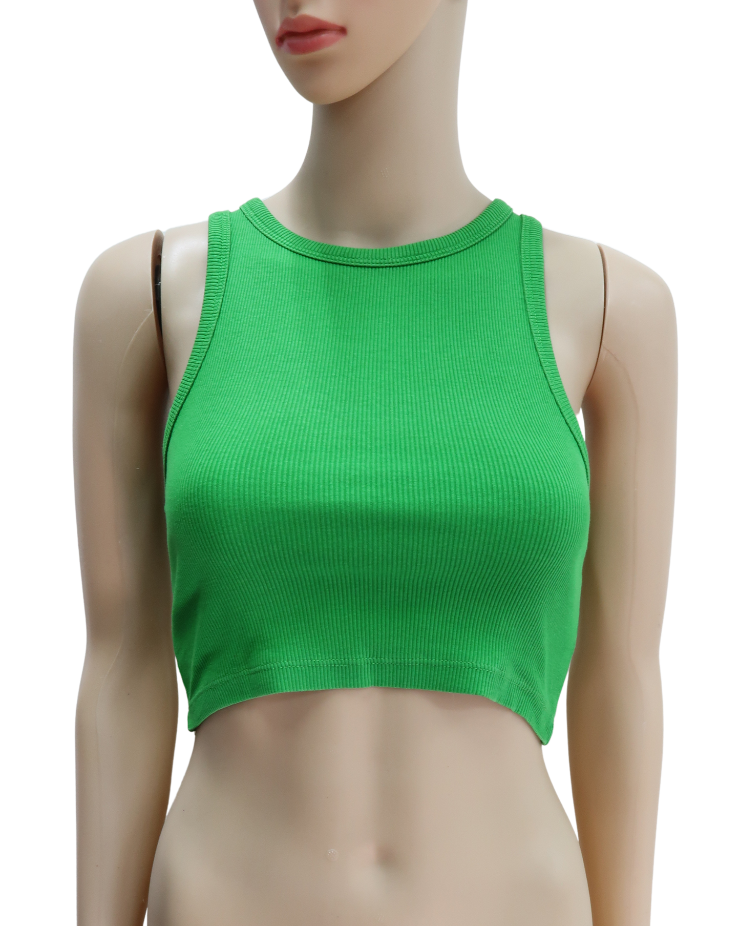 Crop top vert - H&M - XS