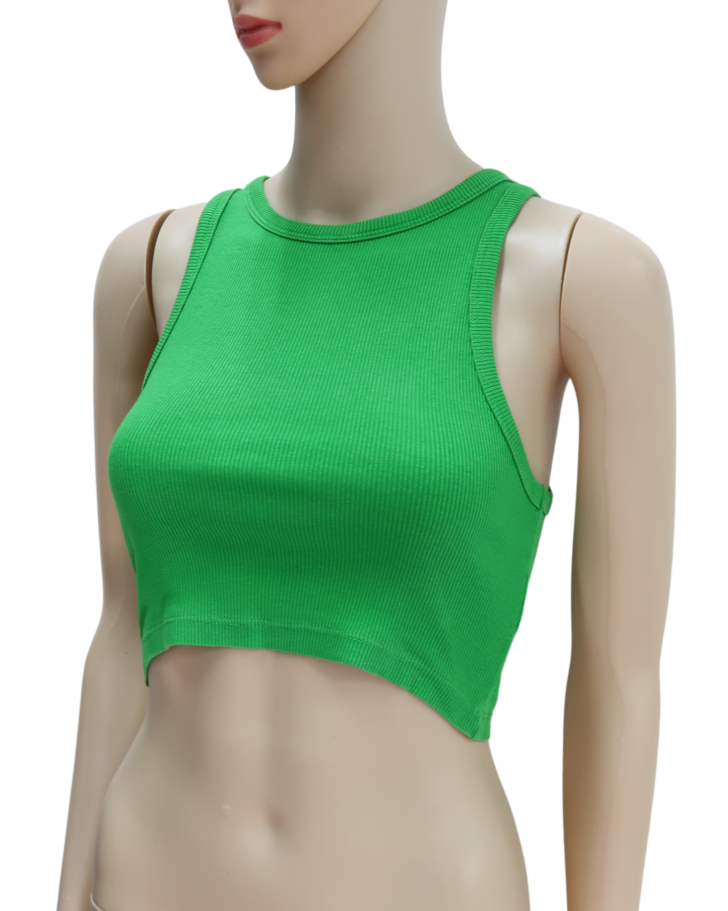 Crop top vert - H&M - XS
