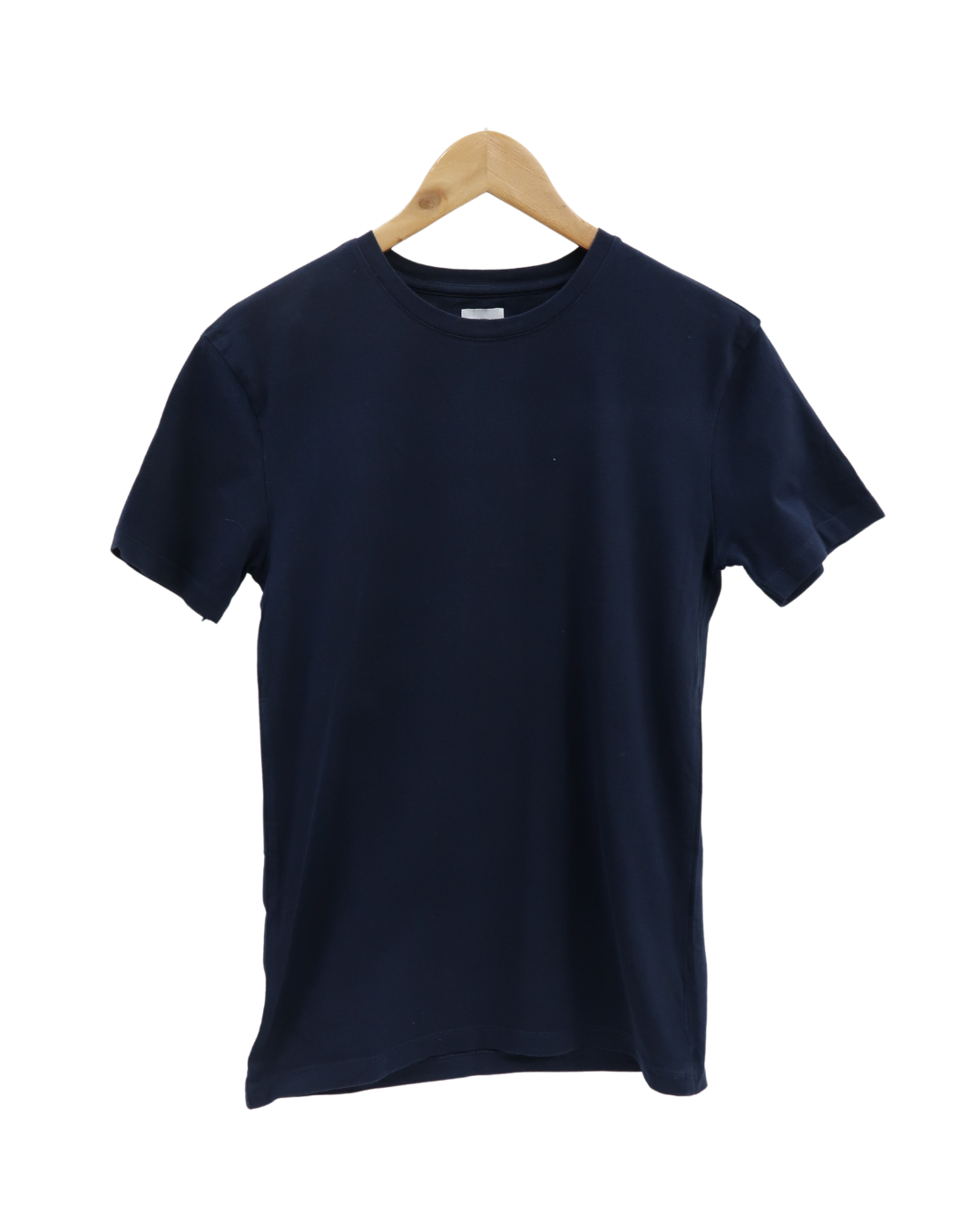 T-shirt à manches courtes bleu marine - Zara - S