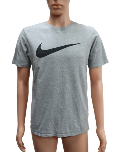 T-shirt à manches courtes gris & noir - Nike - M
