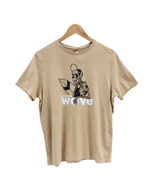 T-shirt beige - Kiabi - M