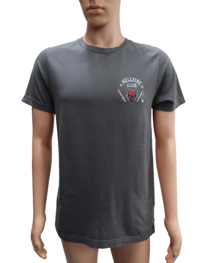 T-shirt à manches courtes gris "Hllfire club" - M