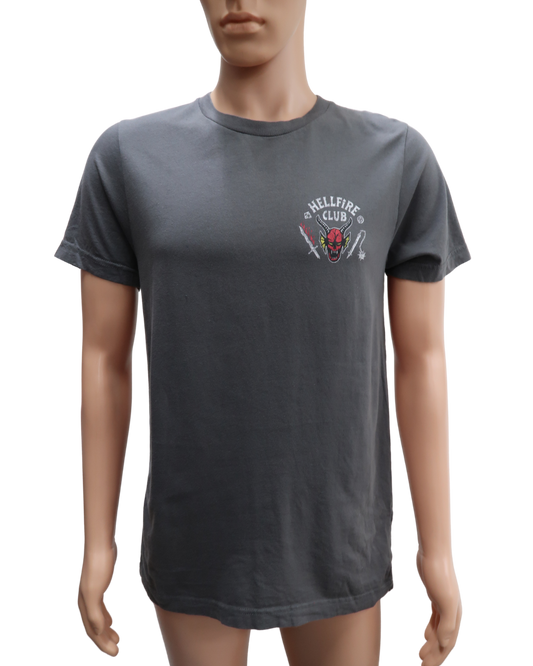 T-shirt à manches courtes gris "Hllfire club" - M
