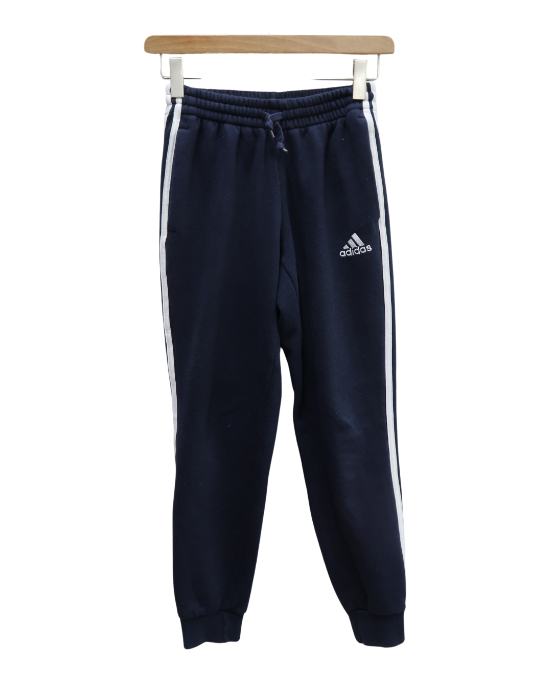 Jogging bleu marine et blanc - Adidas - XS