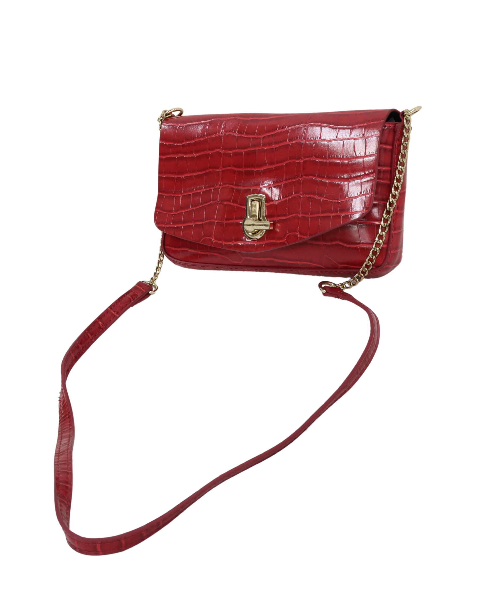 Sac bandoulière rouge zara cheap