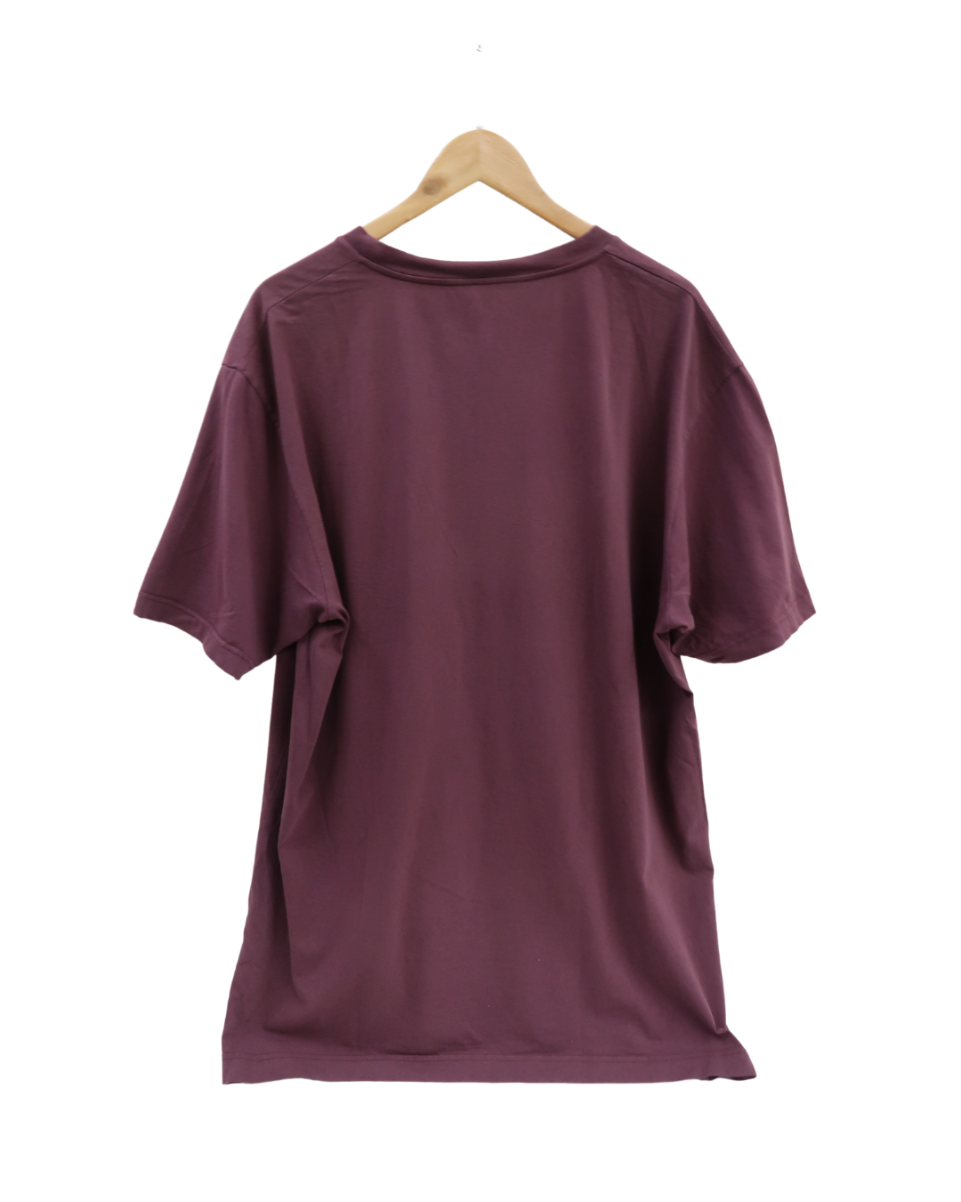 T-shirt à manches courtes bordeaux - Pull&bear - XXL
