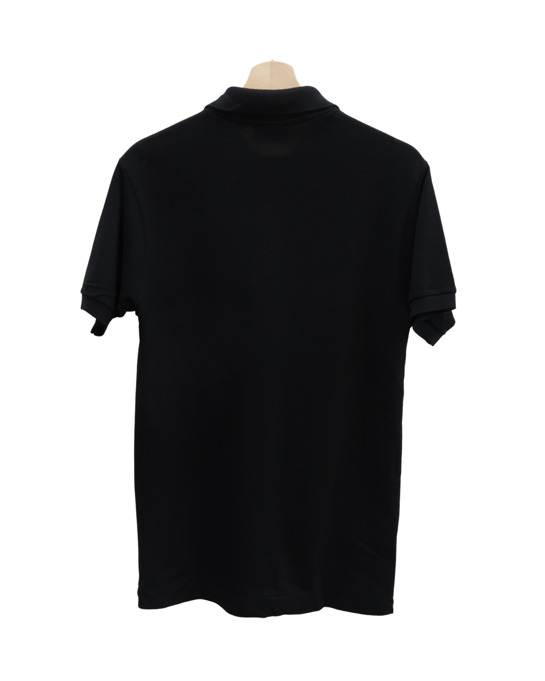Polo noir à manches courtes - Lacoste - S