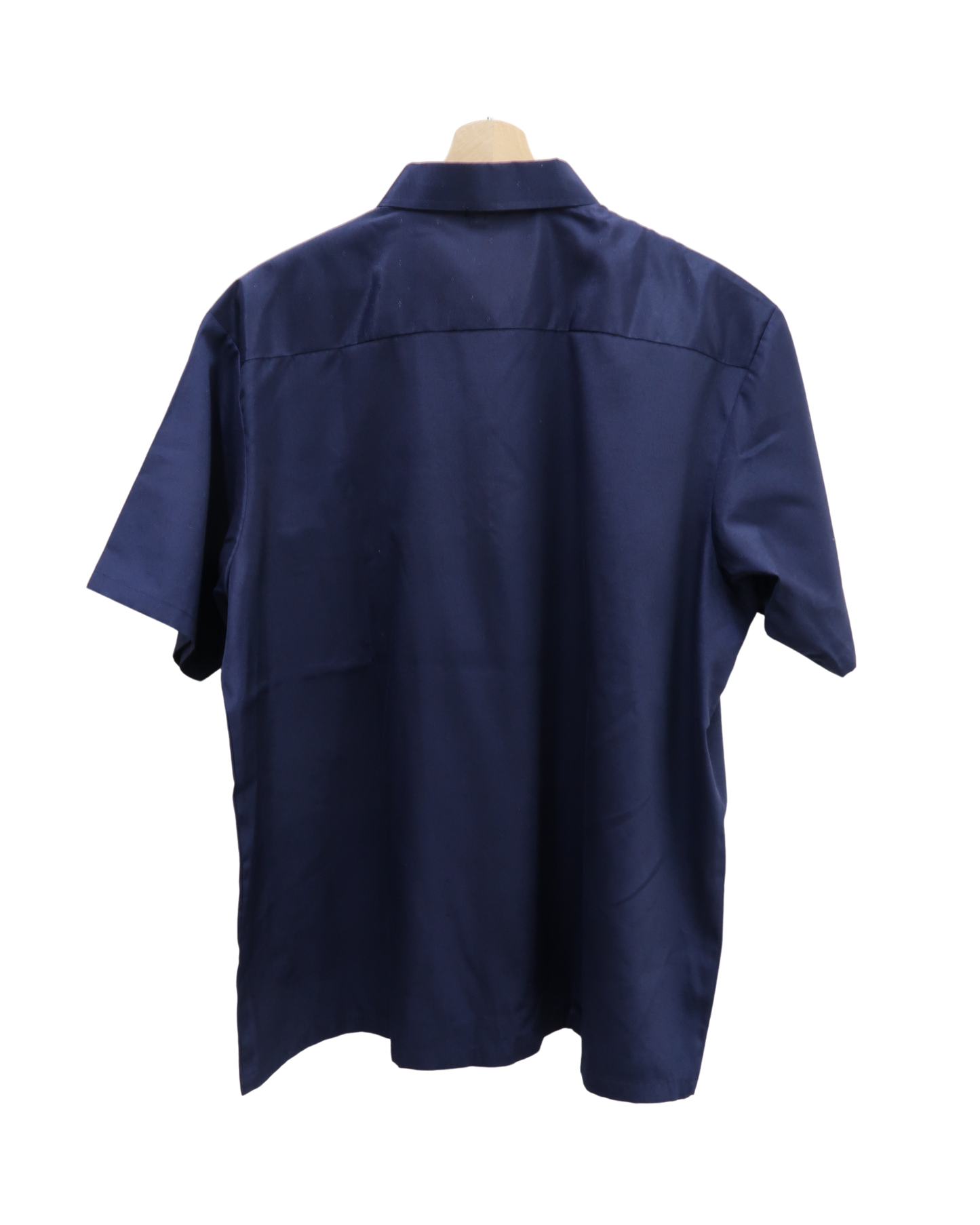Chemise à manches courtes bleue marine - Thai Silk - XL