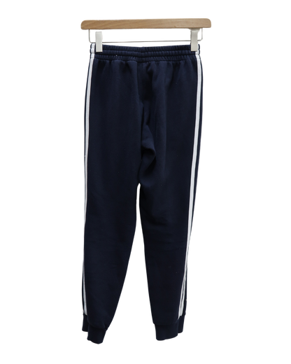 Jogging bleu marine et blanc - Adidas - XS