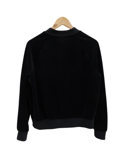 Gilet à capuche noir en velours - Nike - S