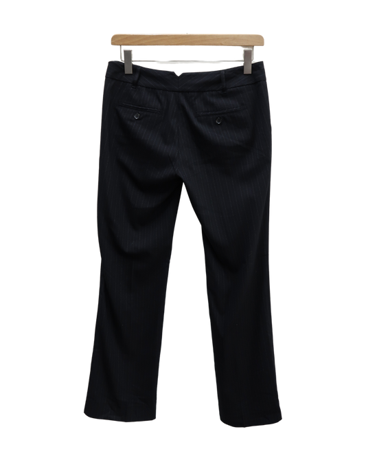 Pantalon de tailleur noir à rayures - Esprit - L