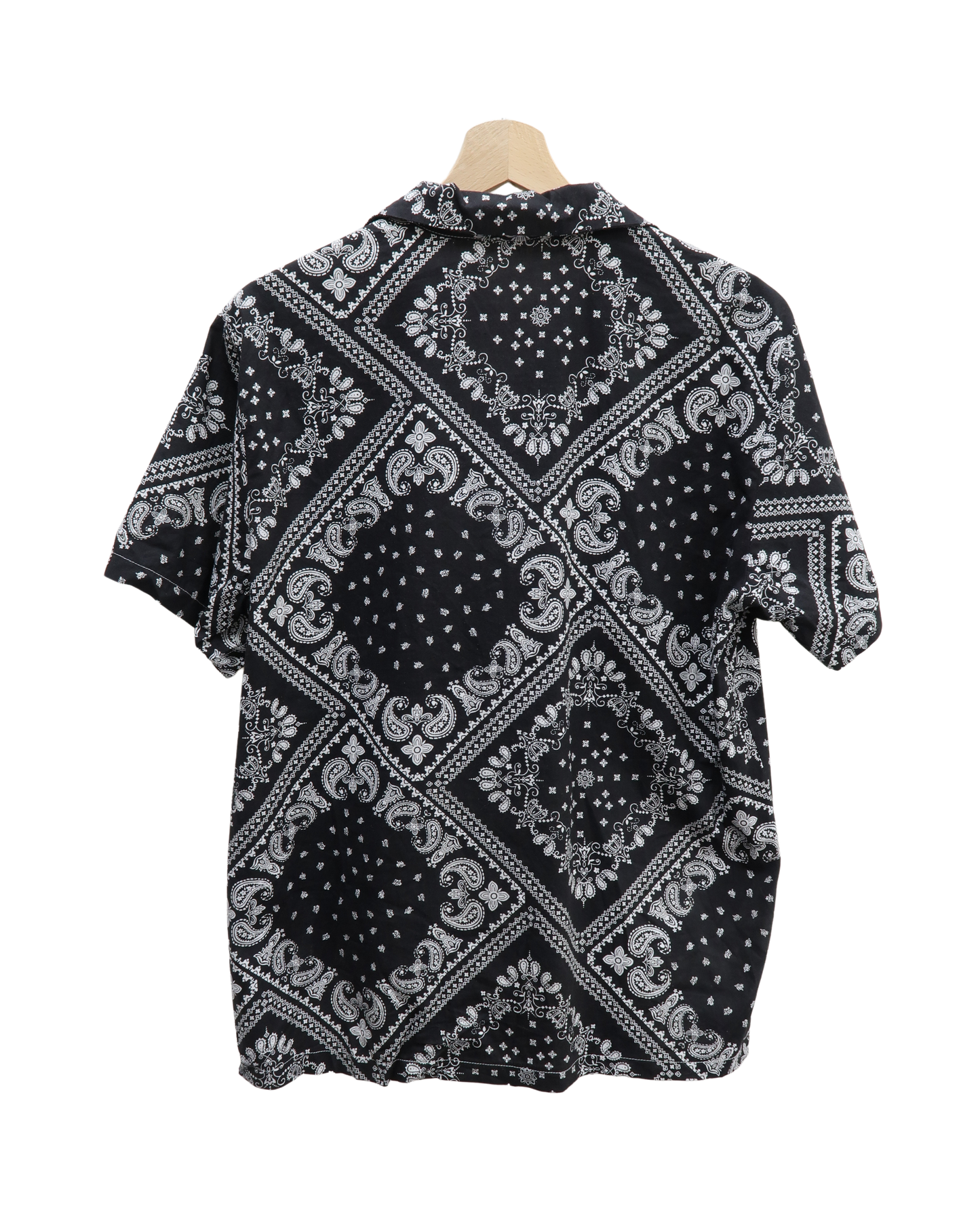 Chemise à manches courtes à motifs - Shein - M