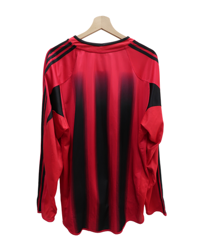 Maillot à manches longues rouge & noir - Adidas - L