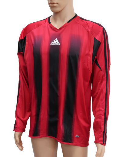 Maillot à manches longues rouge & noir - Adidas - L