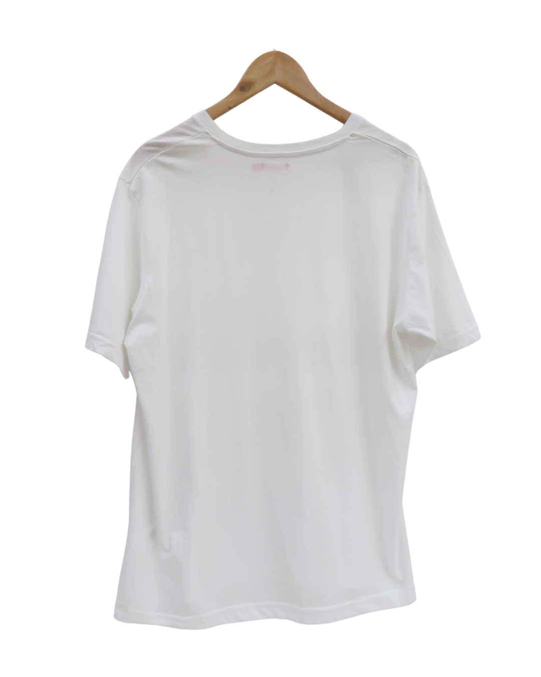 T-shirt blanc col V - Tissaia Basics - M