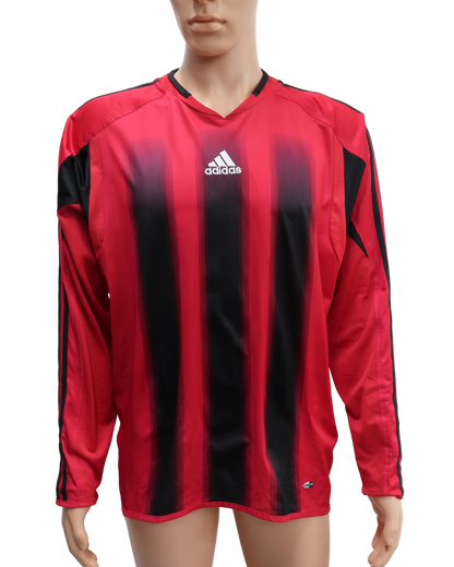 Maillot à manches longues rouge & noir - Adidas - L